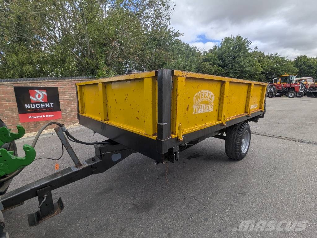 Weeks 3TON TIPPING TRAILER Tipper trailers
