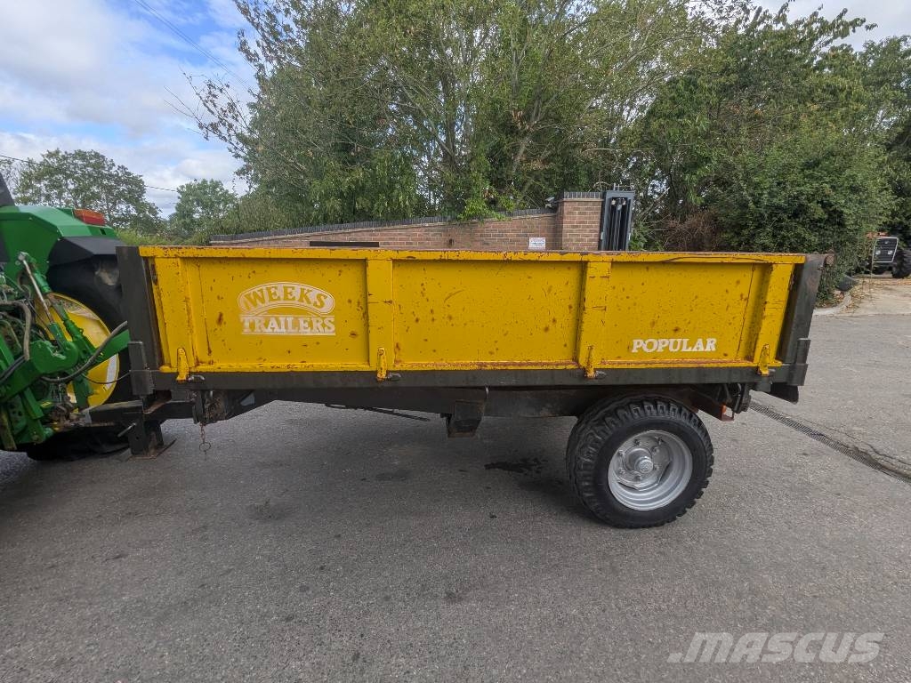 Weeks 3TON TIPPING TRAILER Tipper trailers