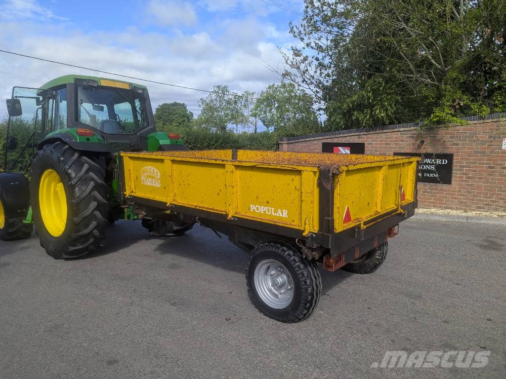 Weeks 3TON TIPPING TRAILER Tipper trailers