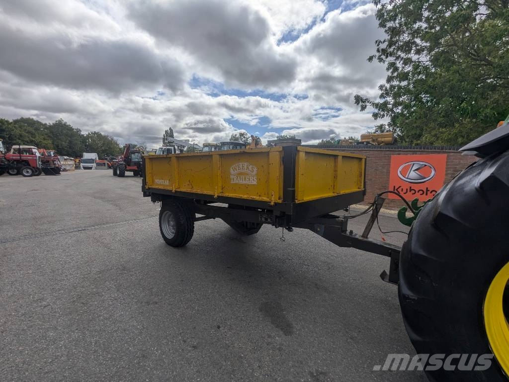 Weeks 3TON TIPPING TRAILER Tipper trailers