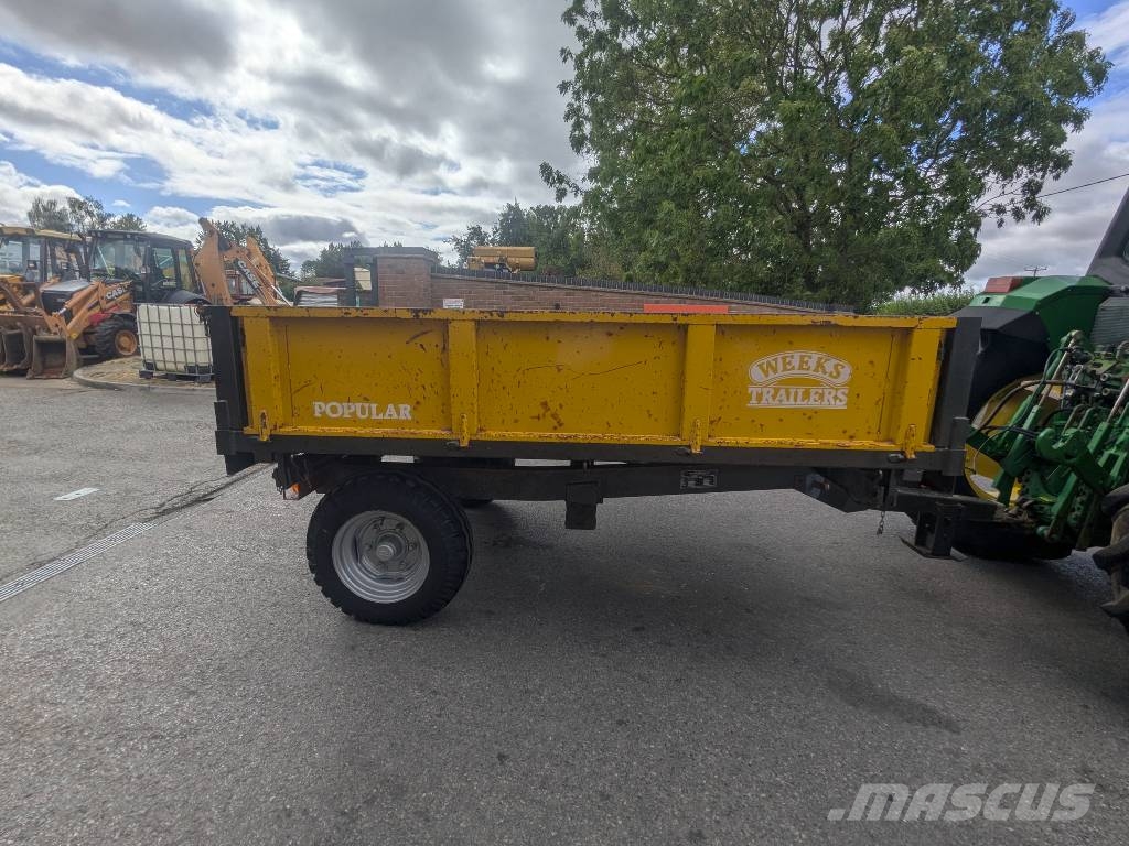 Weeks 3TON TIPPING TRAILER Tipper trailers