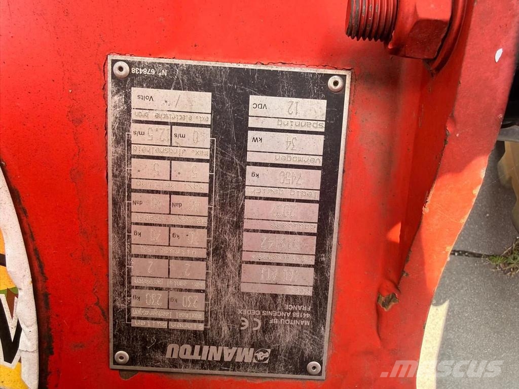 Manitou ATJ160 Knikarmhoogwerkers