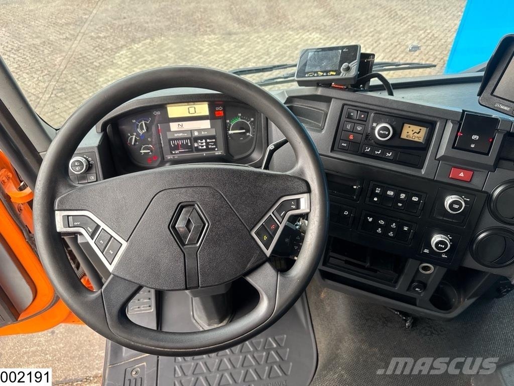 Renault C 430 8x4, EURO 6, Palfinger, Steel suspension Camiones de cama baja