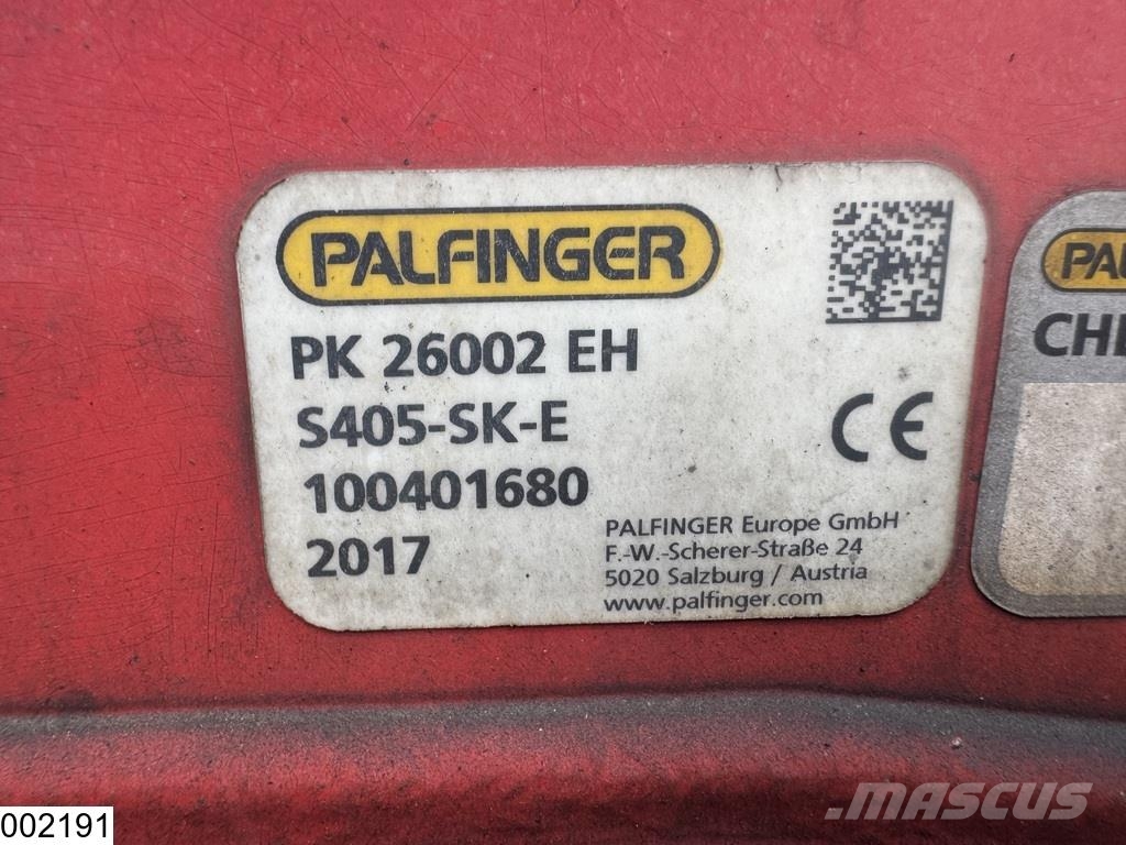 Renault C 430 8x4, EURO 6, Palfinger, Steel suspension Camiones de cama baja