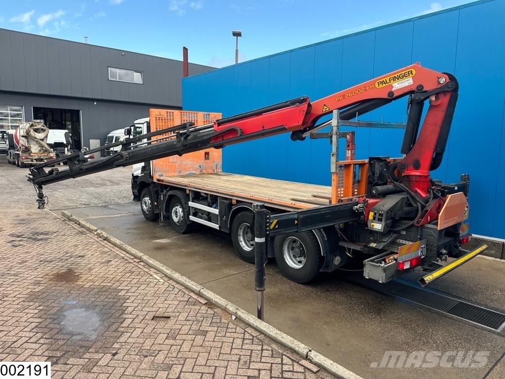 Renault C 430 8x4, EURO 6, Palfinger, Steel suspension Camiones de cama baja
