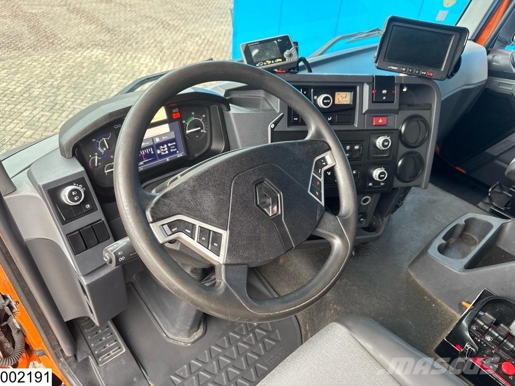 Renault C 430 8x4, EURO 6, Palfinger, Steel suspension Camiones de cama baja