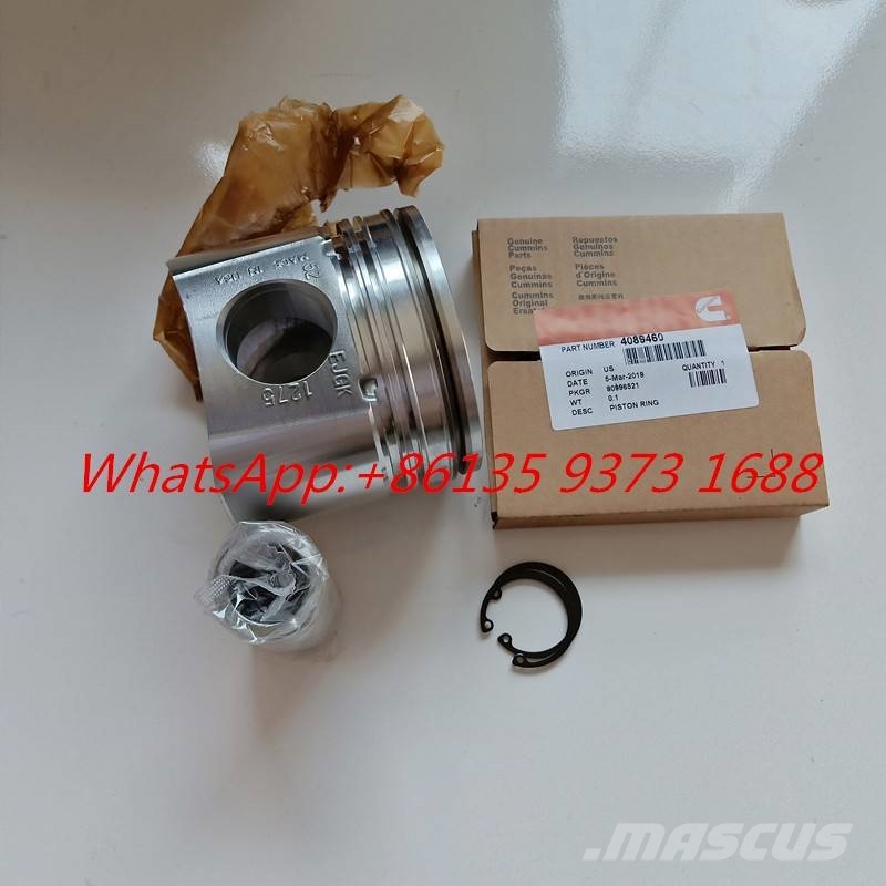 Cummins QSB4.5 Piston Kit 3969000 4089725 Ring 4089460 Motorer