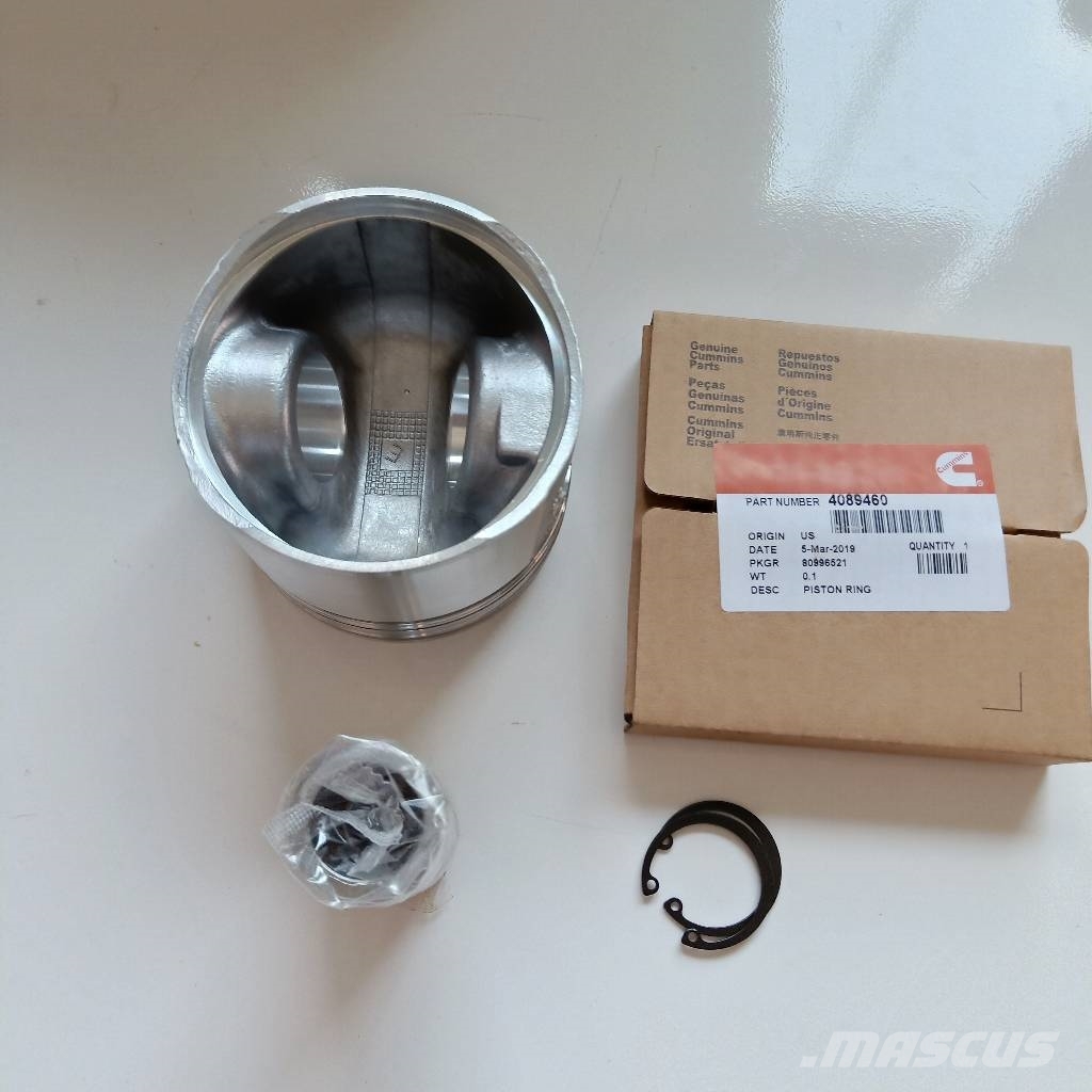 Cummins QSB4.5 Piston Kit 3969000 4089725 Ring 4089460 Motorer