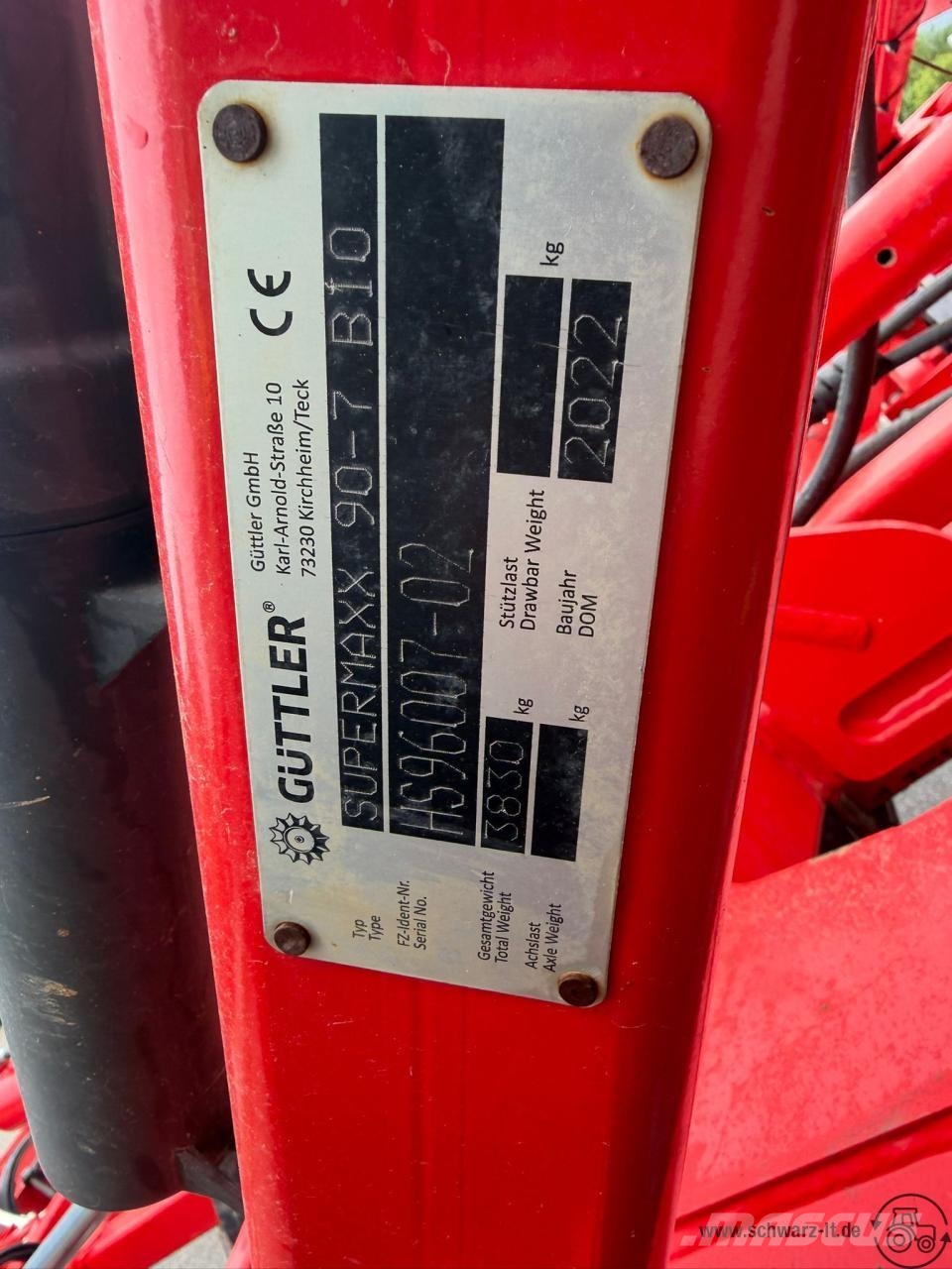 Güttler SuperMaxx 90-7 BIO Cultivadoras