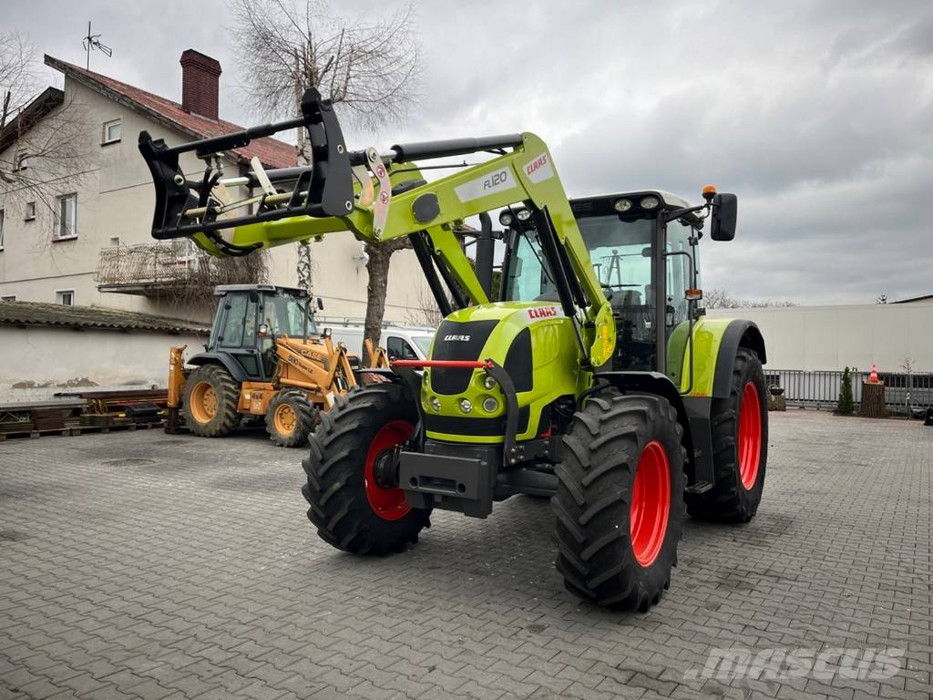 CLAAS ARES 617 ATZ + CLAAS FL120 Traktorid