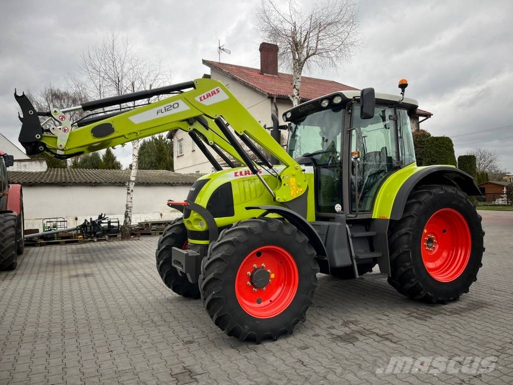 CLAAS ARES 617 ATZ + CLAAS FL120 Traktorid