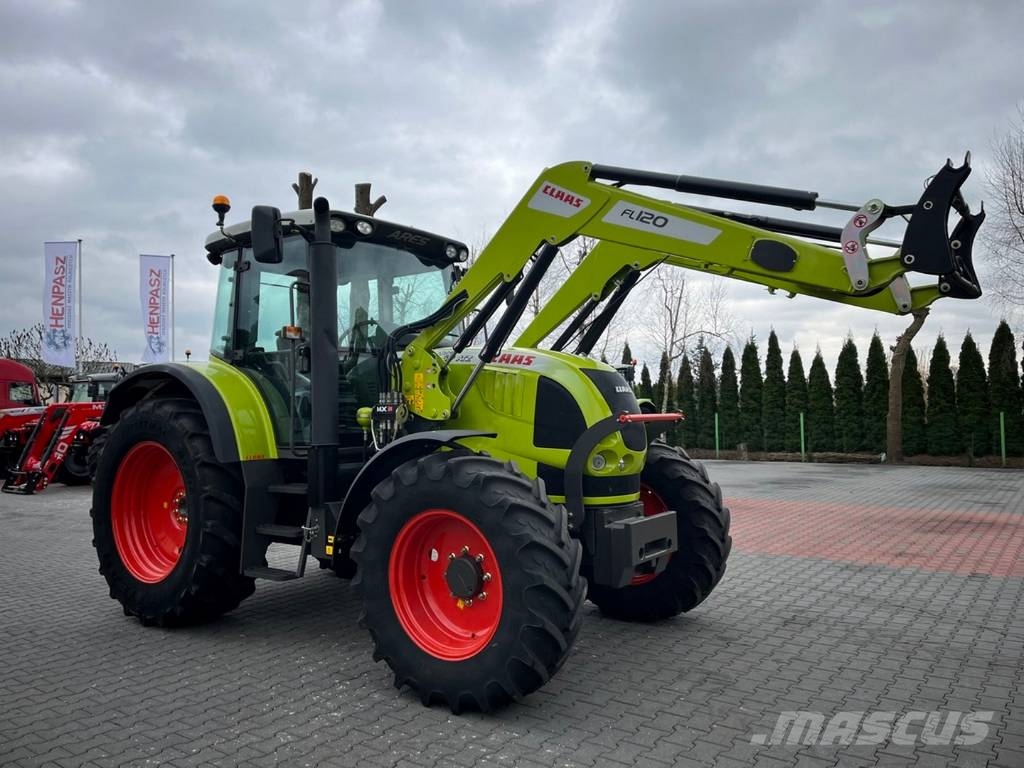 CLAAS ARES 617 ATZ + CLAAS FL120 Traktorid