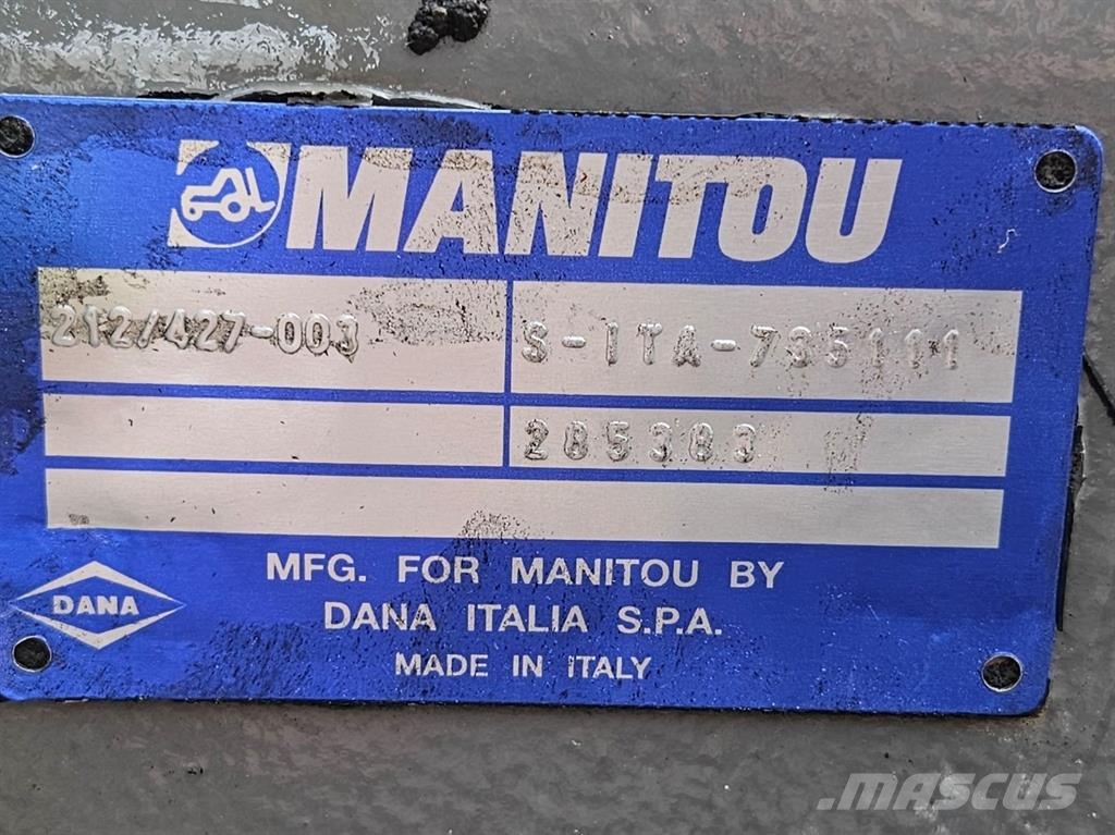 Manitou MT932-Spicer Dana 212/427-003-Axle/Achse/As محور العجلة