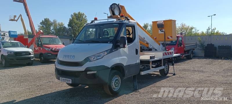 Iveco Daily Multitel MT202DS - 20,2m Teherautóra szerelt emelők és állványok