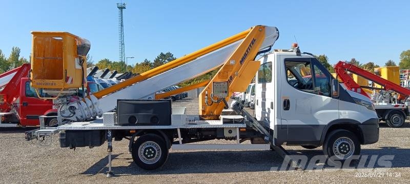 Iveco Daily Multitel MT202DS - 20,2m Teherautóra szerelt emelők és állványok