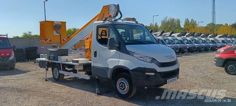 Iveco Daily Multitel MT202DS - 20,2m Teherautóra szerelt emelők és állványok