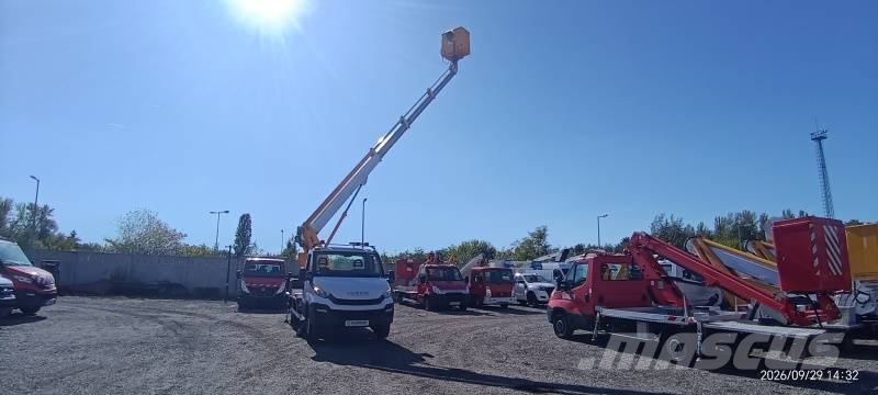 Iveco Daily Multitel MT202DS - 20,2m Teherautóra szerelt emelők és állványok