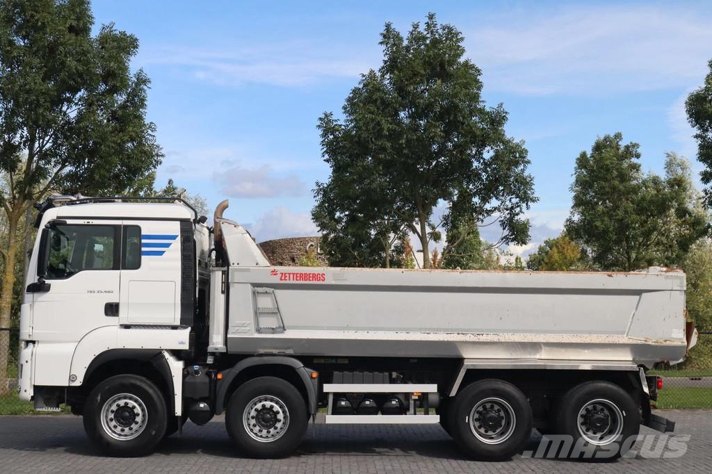 MAN TGS 35.480 | 8X4 | FULL STEEL | BIG AXLES | EURO 6 Camion benne