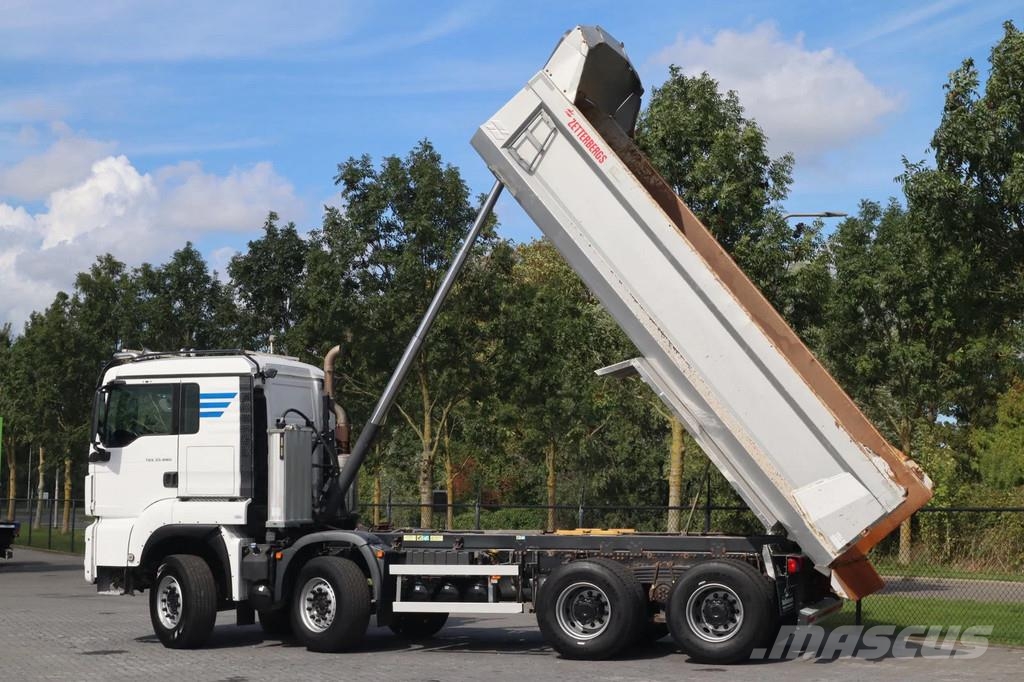 MAN TGS 35.480 | 8X4 | FULL STEEL | BIG AXLES | EURO 6 Camion benne