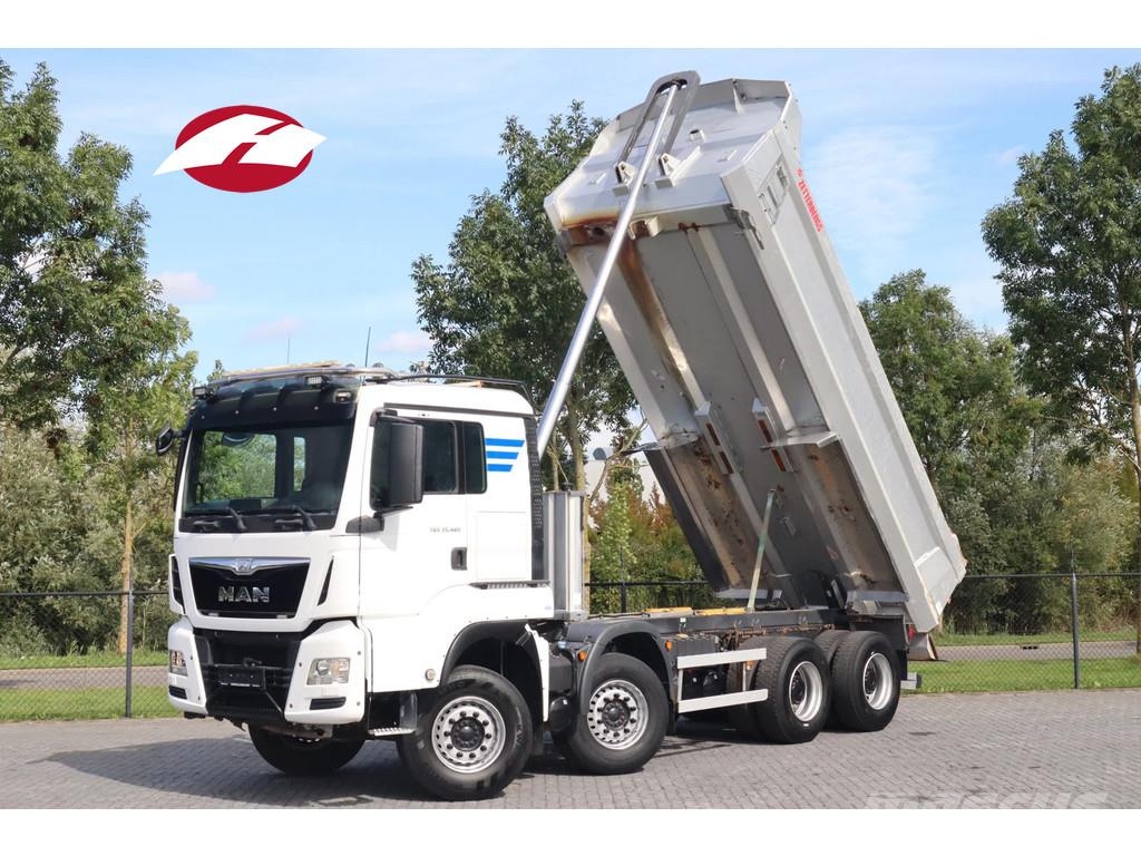 MAN TGS 35.480 | 8X4 | FULL STEEL | BIG AXLES | EURO 6 Camion benne