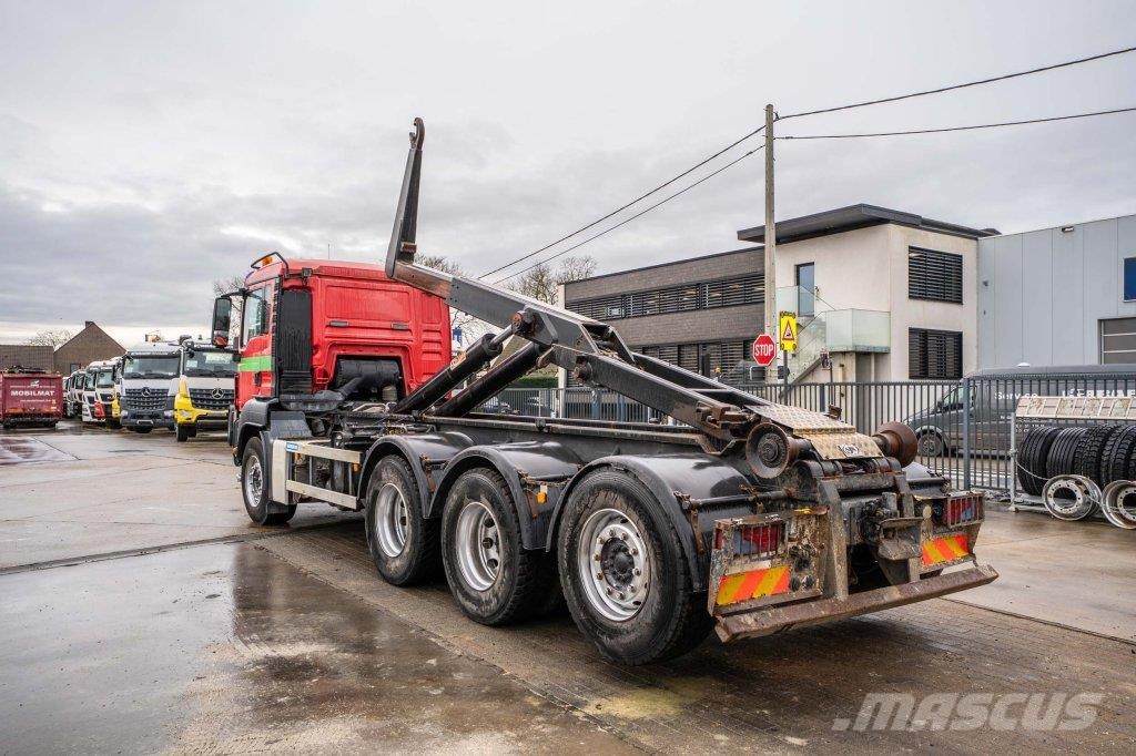 MAN TGS 35.400 BL - AJK 훅 리프트 트럭