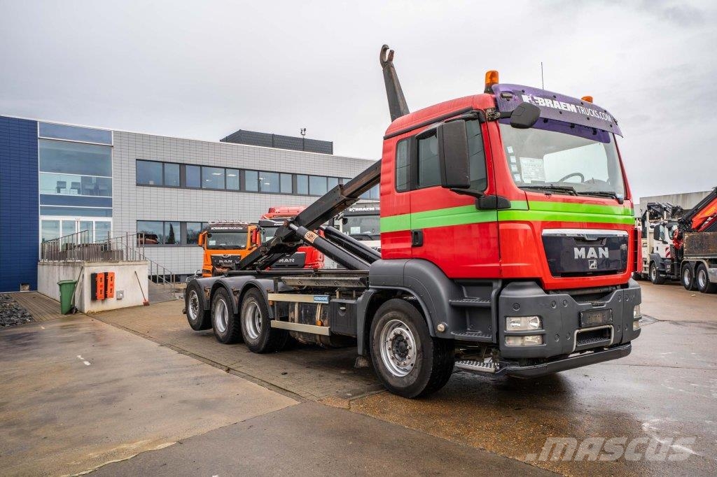 MAN TGS 35.400 BL - AJK 훅 리프트 트럭