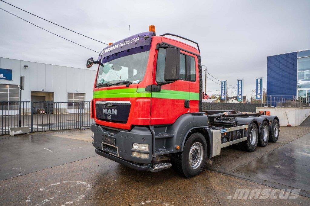 MAN TGS 35.400 BL - AJK 훅 리프트 트럭