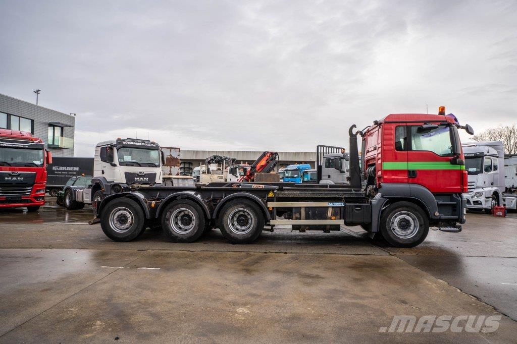 MAN TGS 35.400 BL - AJK 훅 리프트 트럭