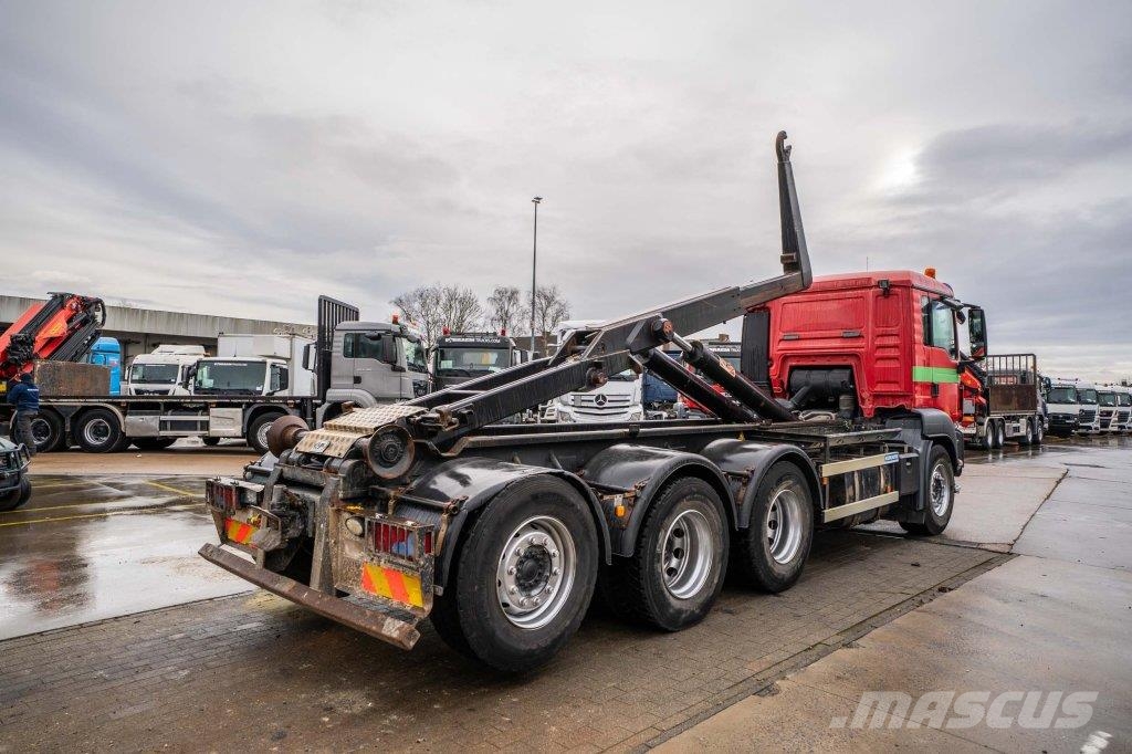 MAN TGS 35.400 BL - AJK 훅 리프트 트럭