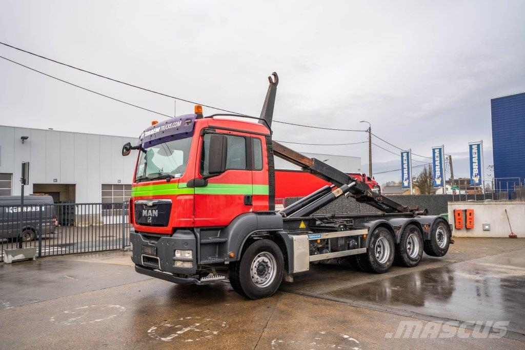 MAN TGS 35.400 BL - AJK 훅 리프트 트럭