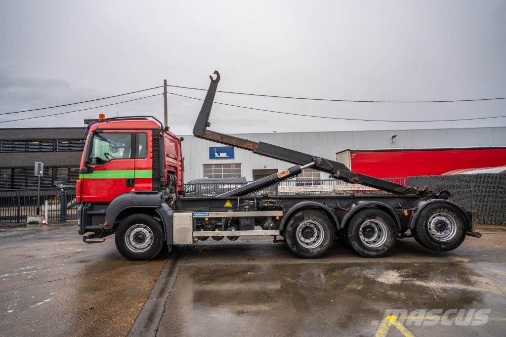MAN TGS 35.400 BL - AJK 훅 리프트 트럭