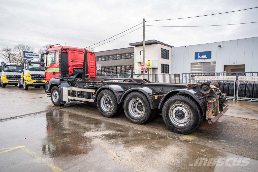 MAN TGS 35.400 BL - AJK 훅 리프트 트럭