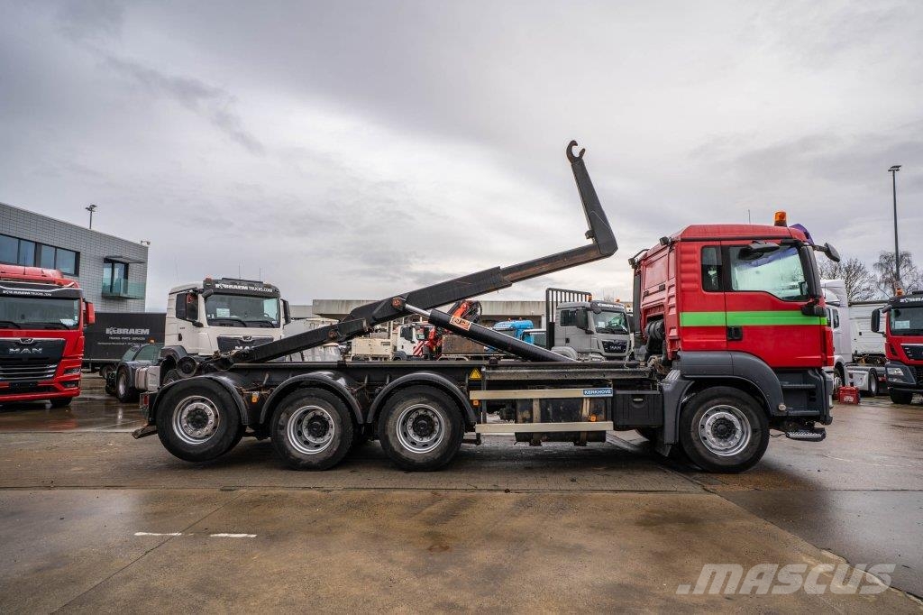 MAN TGS 35.400 BL - AJK 훅 리프트 트럭