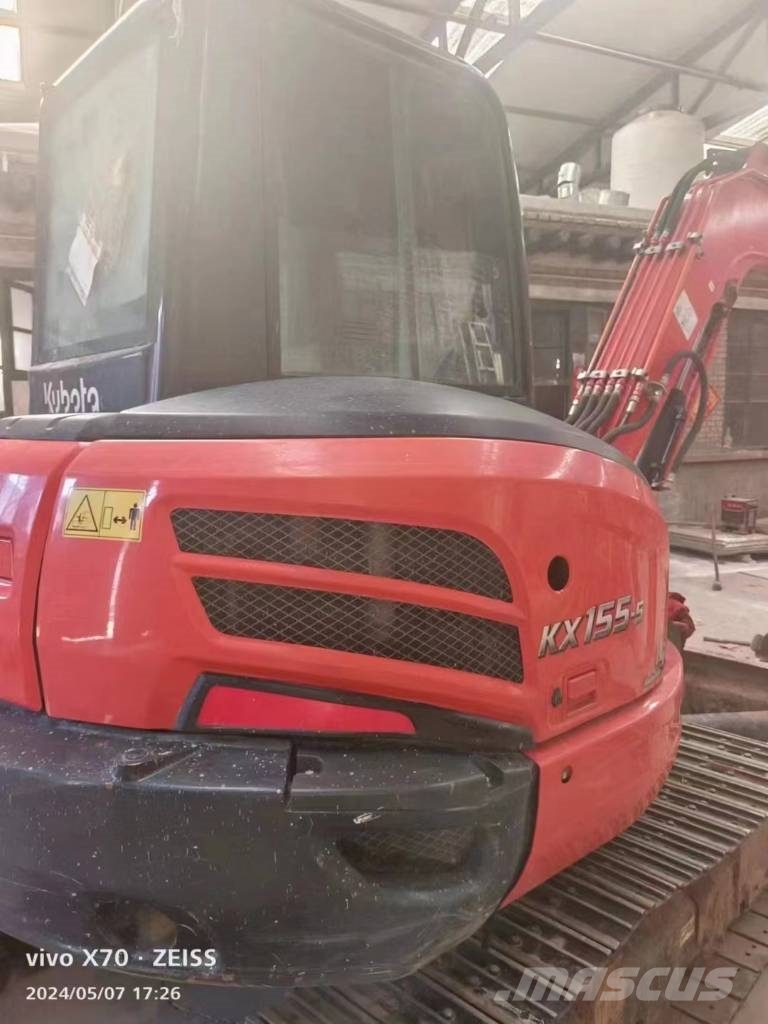 Kubota KX 155-5 Roomikekskavaatorid