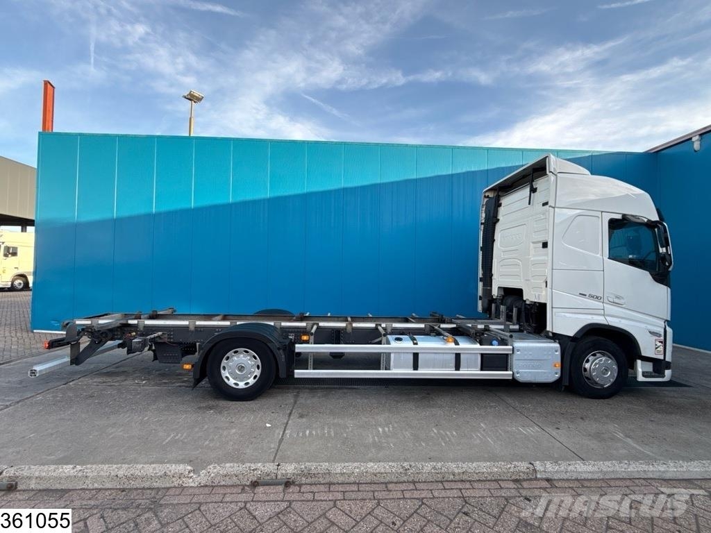 Volvo FH 500 EURO 6E, Standairco, NB Vaihtolava-autot