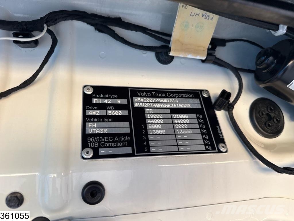 Volvo FH 500 EURO 6E, Standairco, NB Vaihtolava-autot