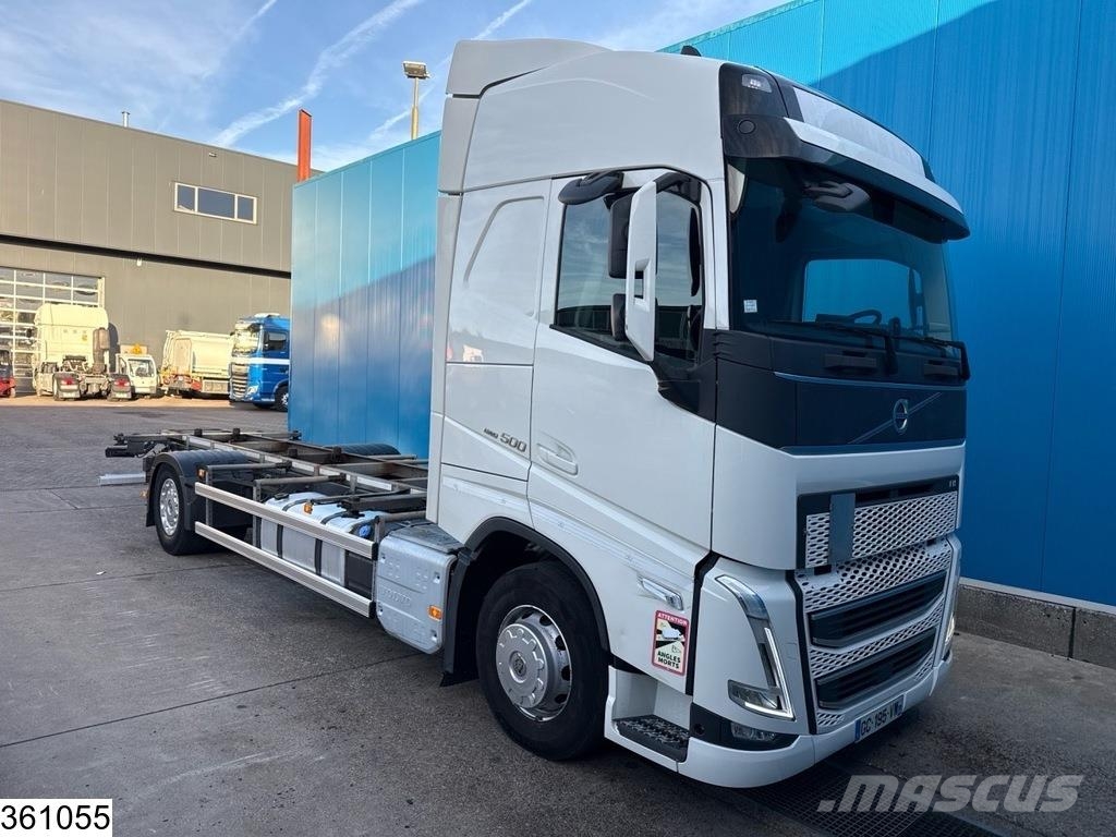 Volvo FH 500 EURO 6E, Standairco, NB Vaihtolava-autot