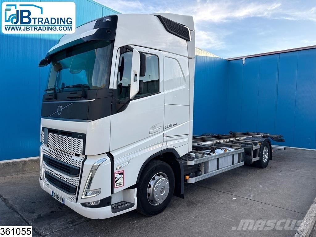 Volvo FH 500 EURO 6E, Standairco, NB Vaihtolava-autot