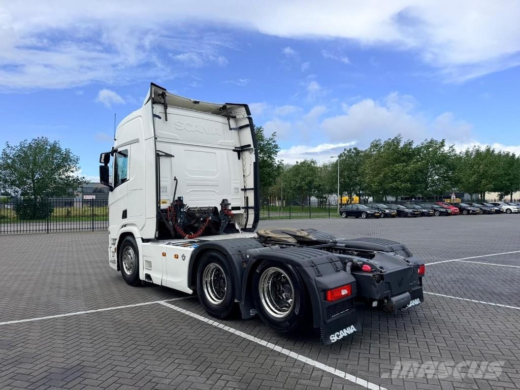 Scania R650 6X2 full air, retarder, hydrauliek, 295WB Tracteur routier