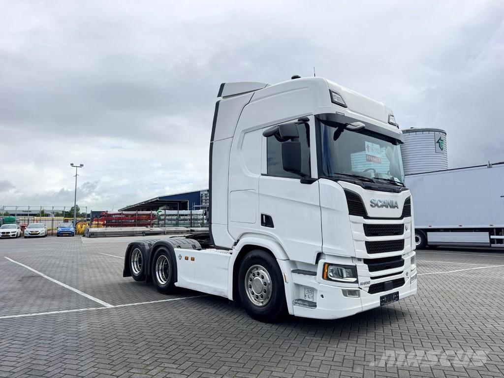 Scania R650 6X2 full air, retarder, hydrauliek, 295WB Tracteur routier