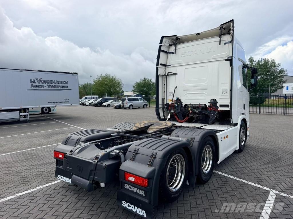 Scania R650 6X2 full air, retarder, hydrauliek, 295WB Tracteur routier
