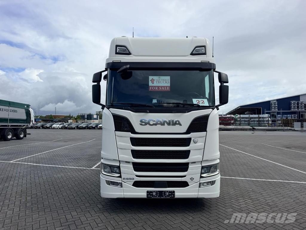 Scania R650 6X2 full air, retarder, hydrauliek, 295WB Tracteur routier
