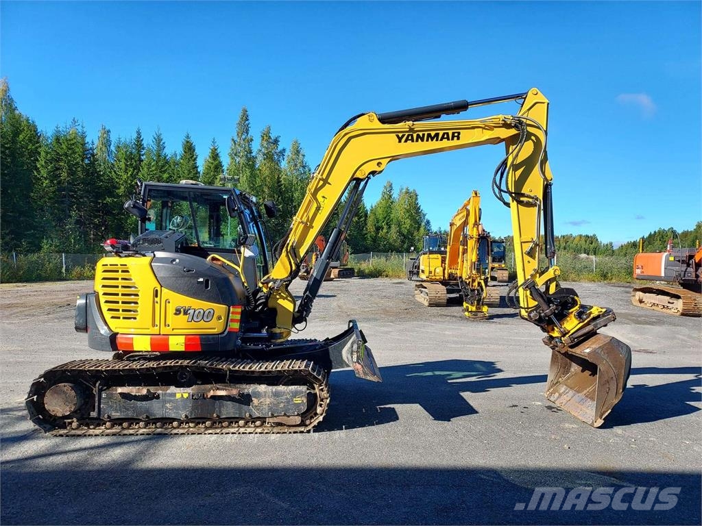 Yanmar SV100-2A Mini rýpadlá < 7t