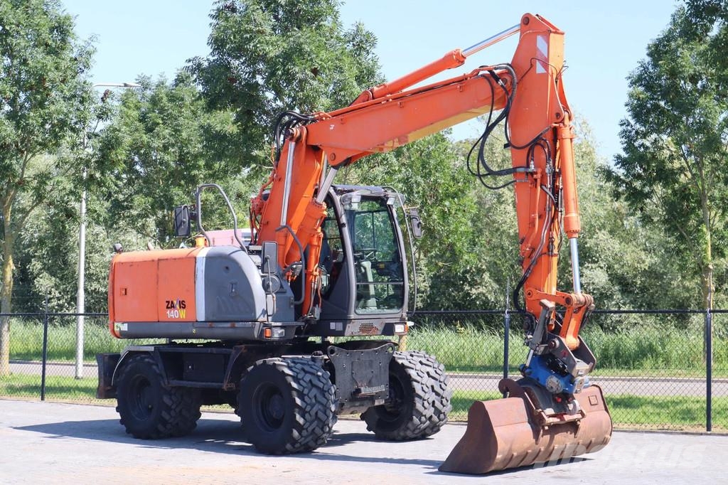 Hitachi ZX140 ZX140W-3 | ROTOTILT & BUCKET | DUTCH MACHINE Wielgraafmachines