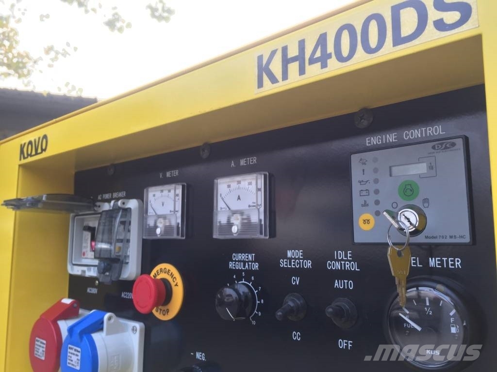 Deutz MOTOSOLDADORA 500A KH400DS Keevitusagregaadid