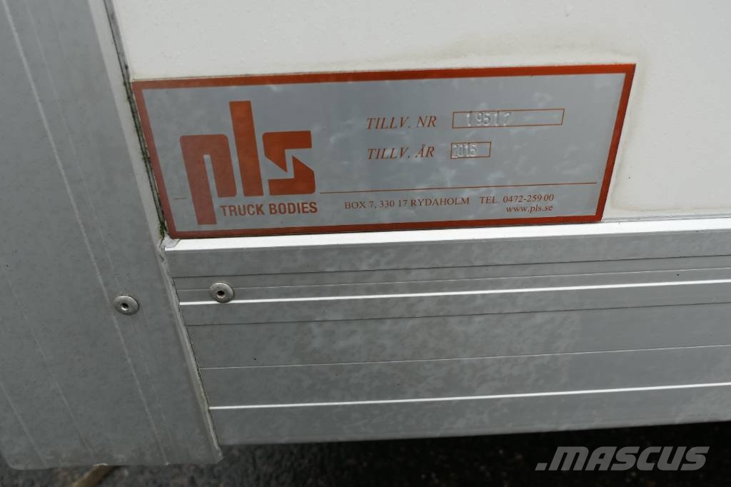 PLS Öppningsbar sida Transportskåp