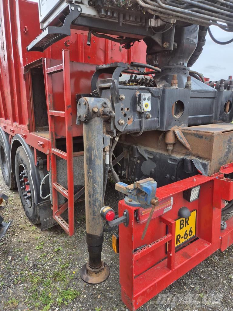 DAF CF 75 met Palfinger containerkraan Ldv/dropside