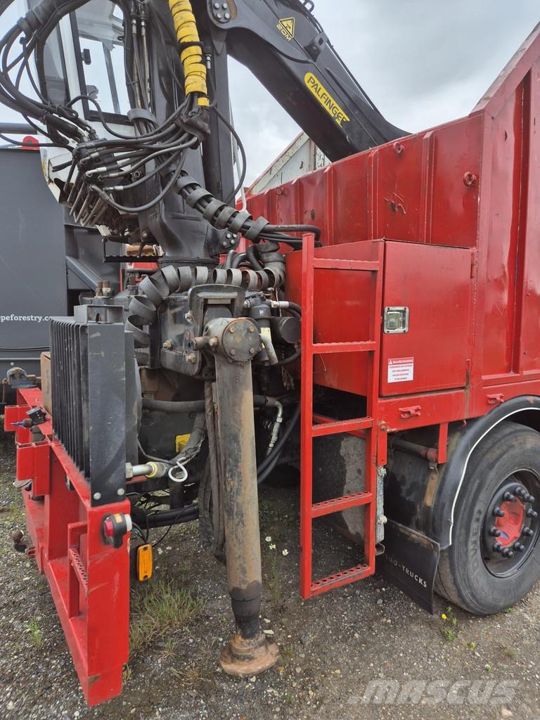 DAF CF 75 met Palfinger containerkraan Ldv/dropside