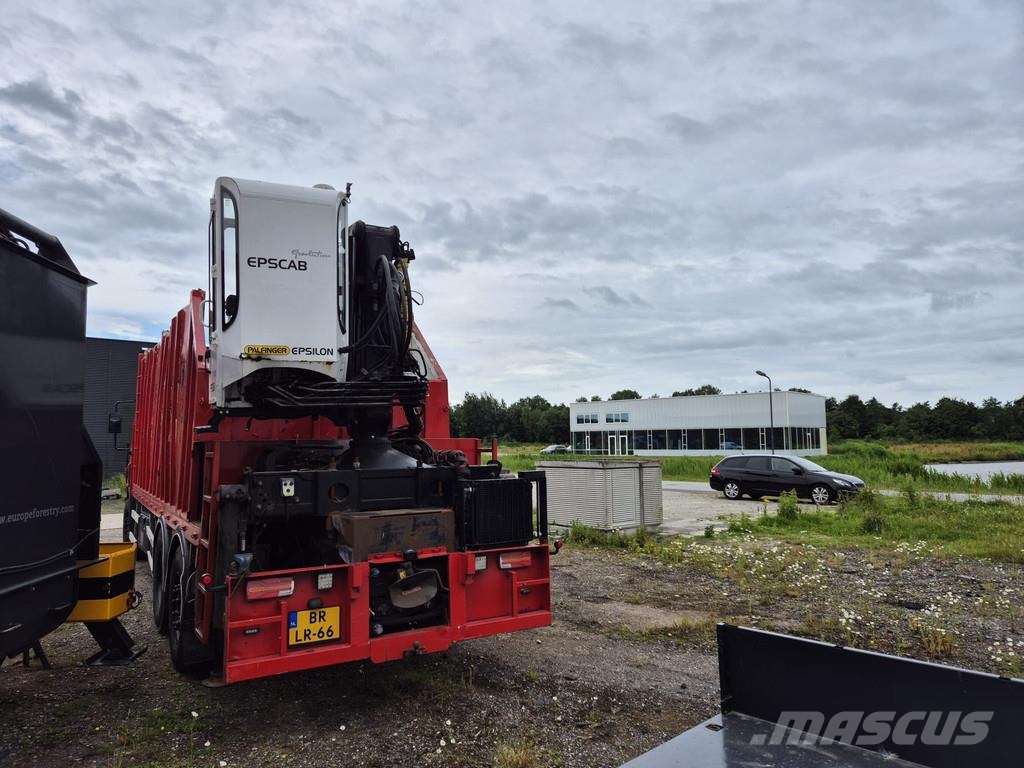 DAF CF 75 met Palfinger containerkraan Ldv/dropside