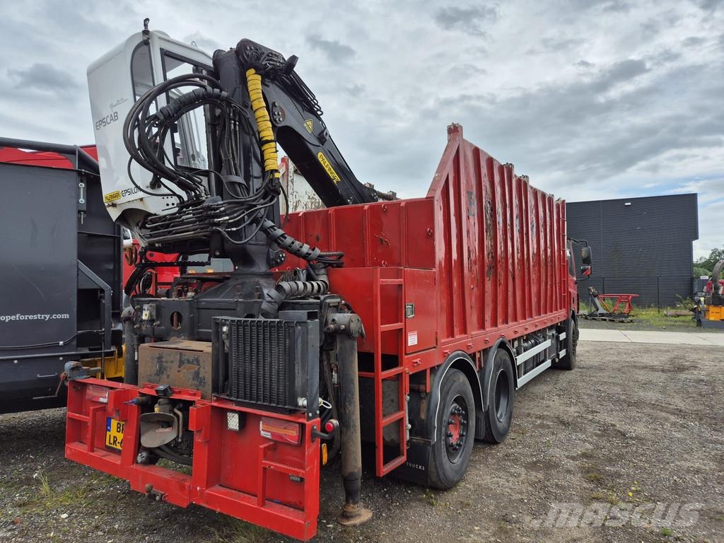 DAF CF 75 met Palfinger containerkraan Ldv/dropside